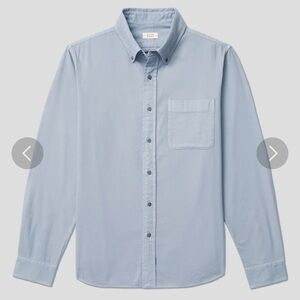 AYR Men's Sky Blue Casual Button Down Shirt